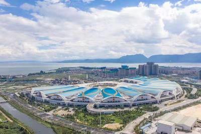 COP15会址--昆明滇池国际会展中心成为“网红打卡地”